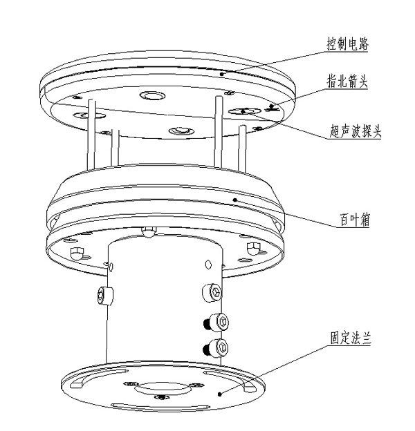 超声波风速风向传感器